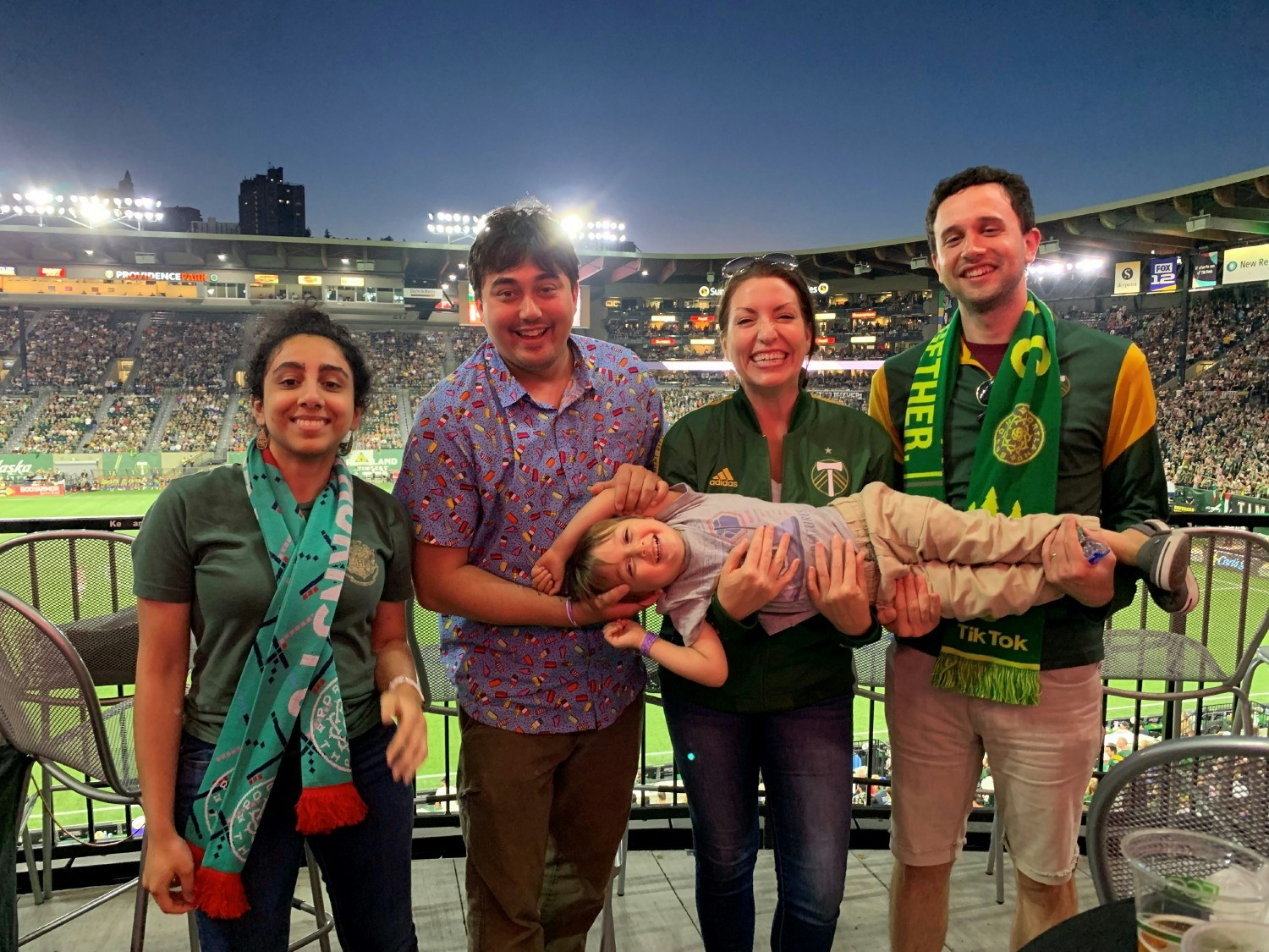 2022 Summer Associate at a Portland Timbers game