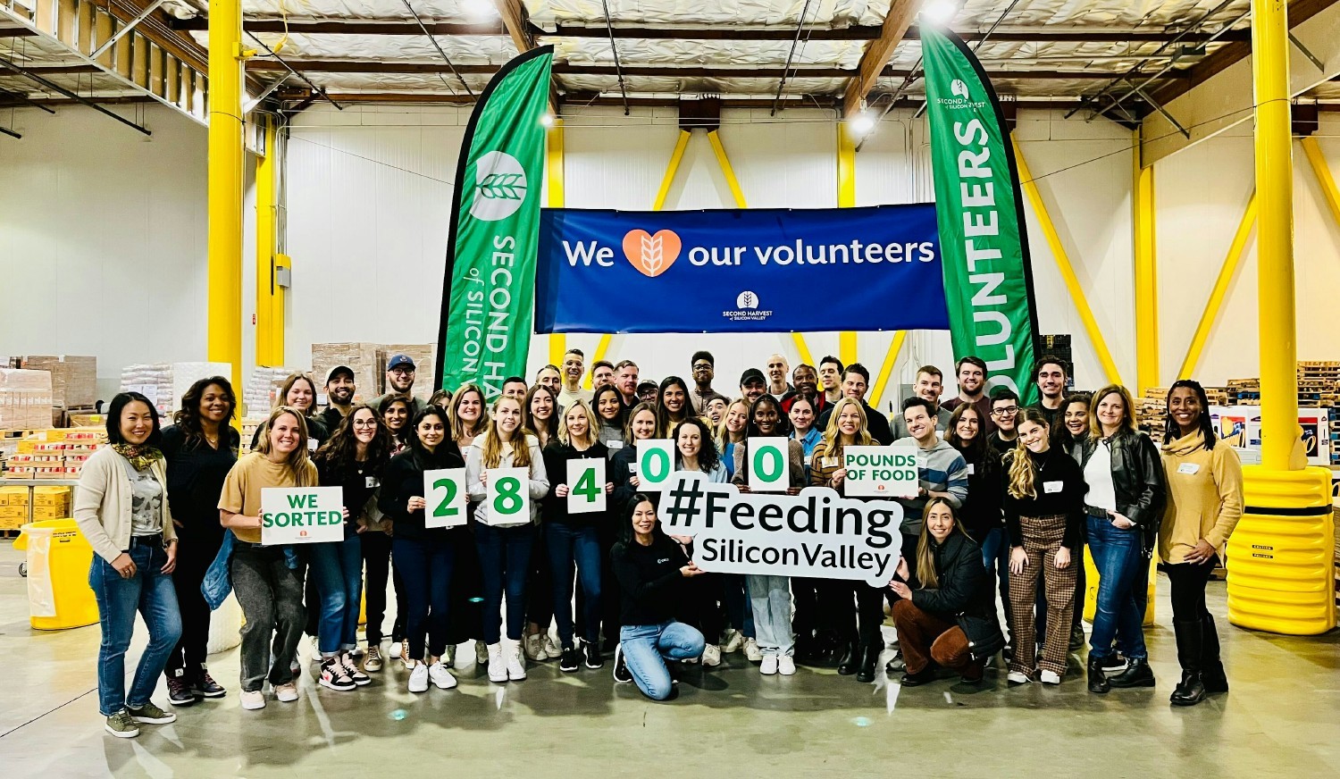 Volunteer Food Bank  Silicon Valley