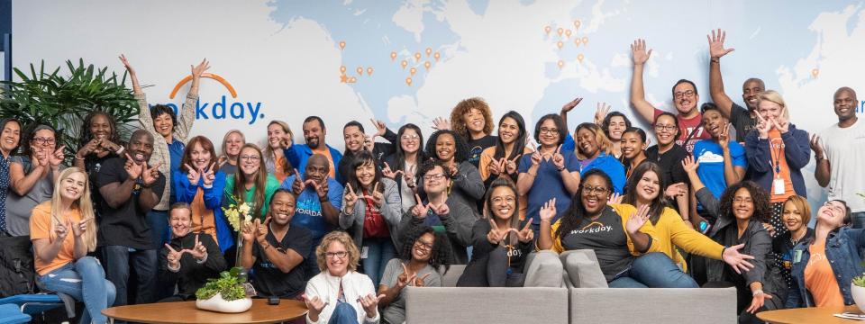 Workday core values: employees, customer service, integrity, innovation, fun, and profitability drive our business behavior, define what’s important to us, and inspire our company’s culture.