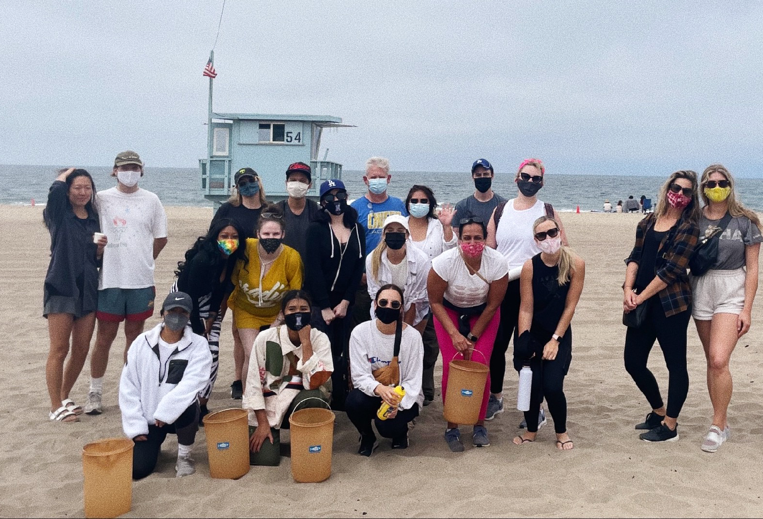 In July, TechStyle Fashion Group employees and Heal the Bay partnered to clean-up Dockweiler Beach.