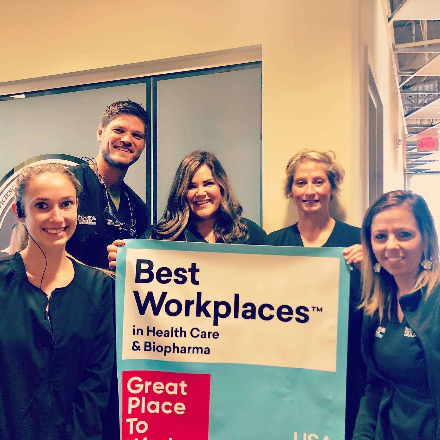 Great Places to Work List for Healthcare 2 years in a row! #34