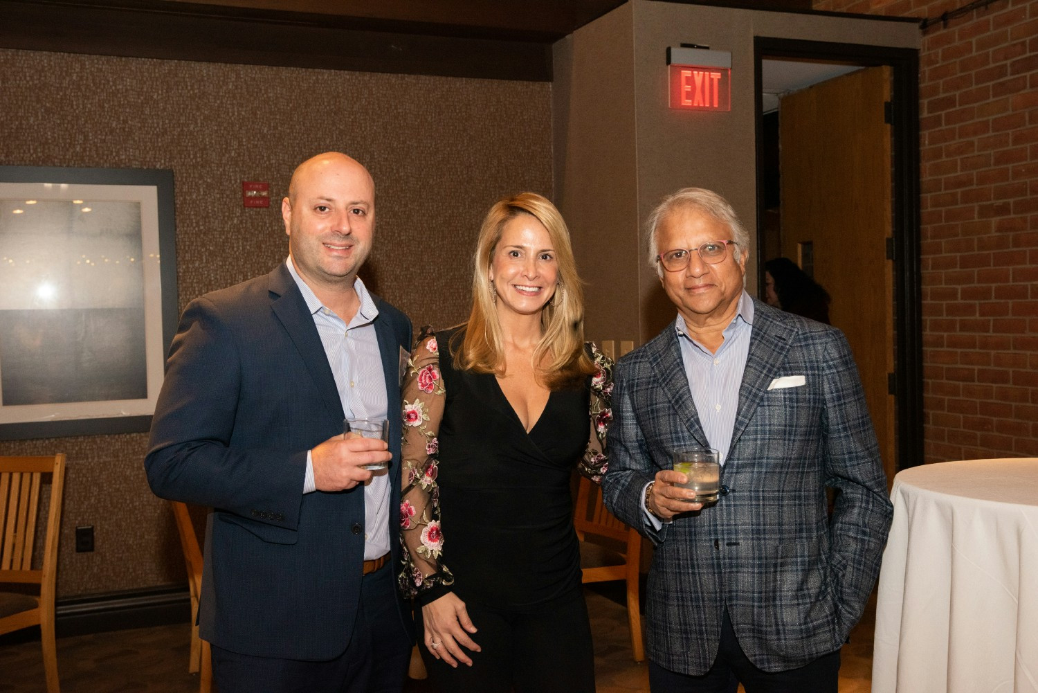 Roy Chowdhury, our Founder and CEO, with Shawn Cohen and his lovely wife Danielle. 