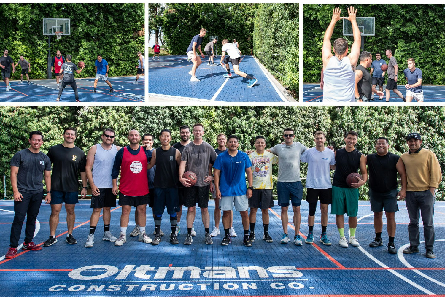 Promoting wellness & team building via a full-service gym, basketball, and pickleball courts.