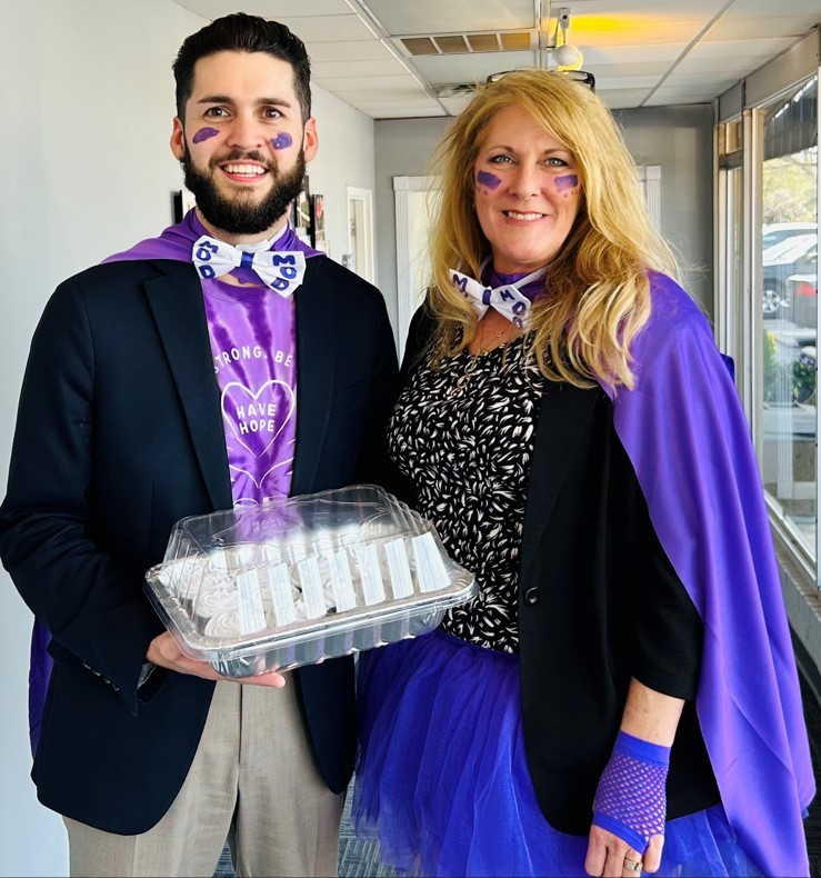 Territory Managers raising money for the Spinx March of Dimes campaign