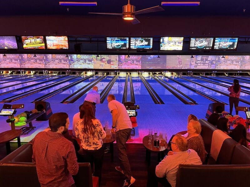 Our New Jersey office had a bowling outing.