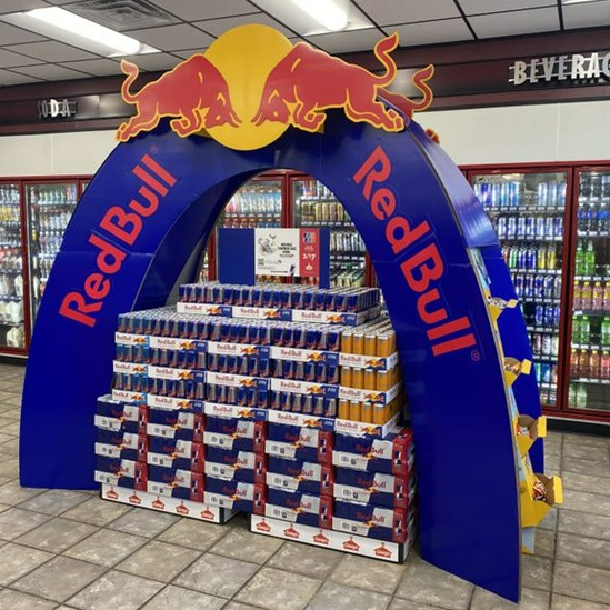 Partnering with our customers to bring creative displays for the Red Bull Soapbox Race