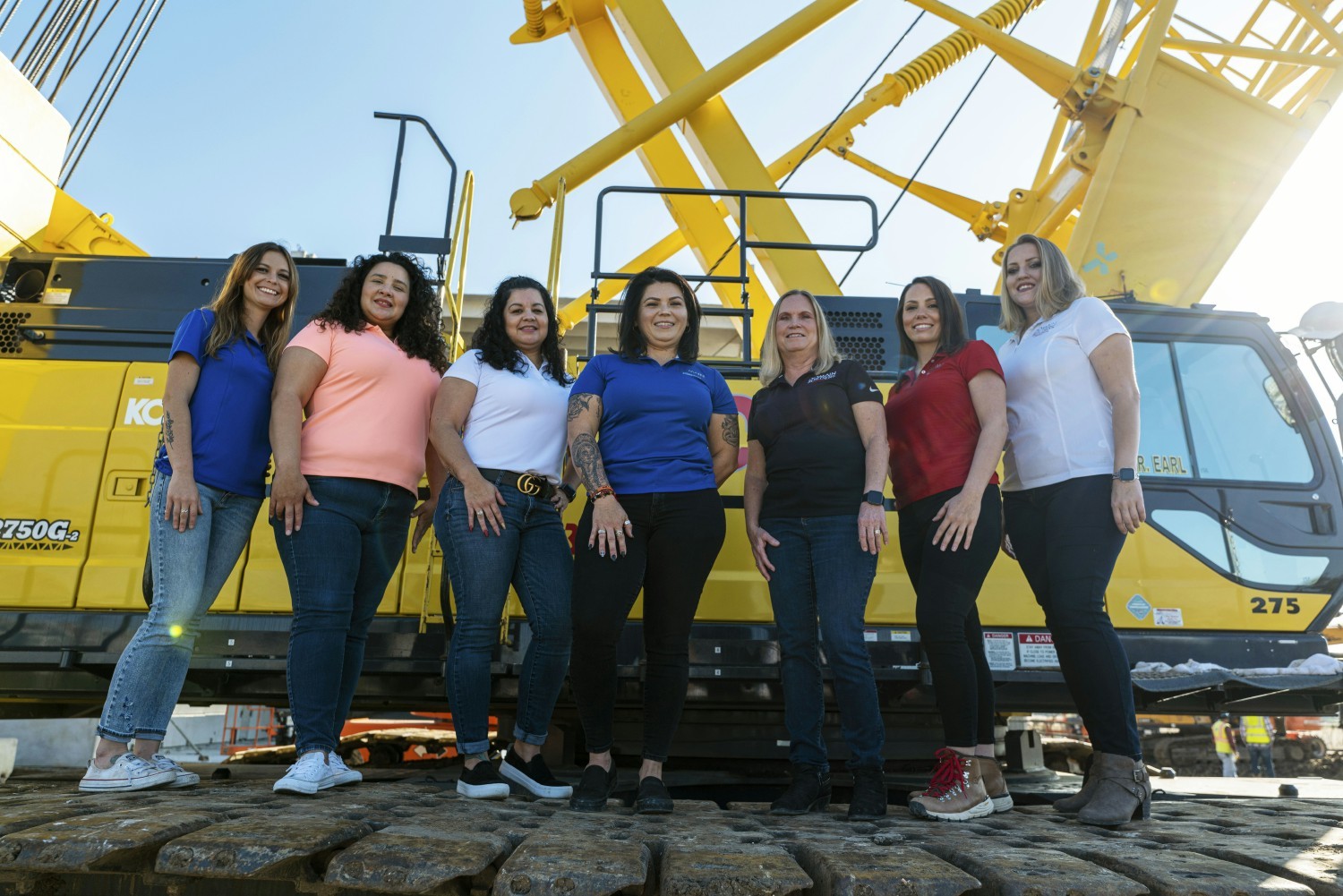 Women in construction!