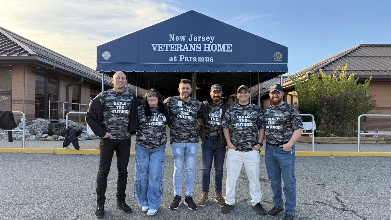 Veteran's Day Bingo at the NJ Veteran's Home in Paramus.