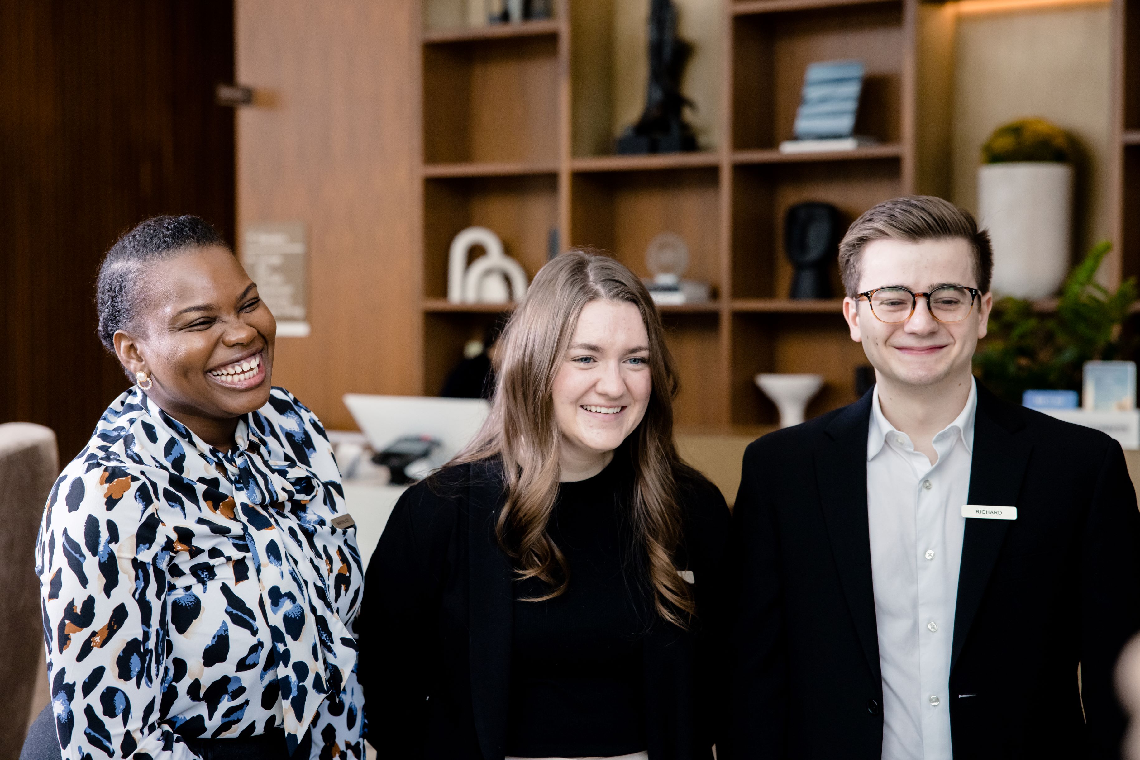  Hotel staff at Marriott represent the employer brand