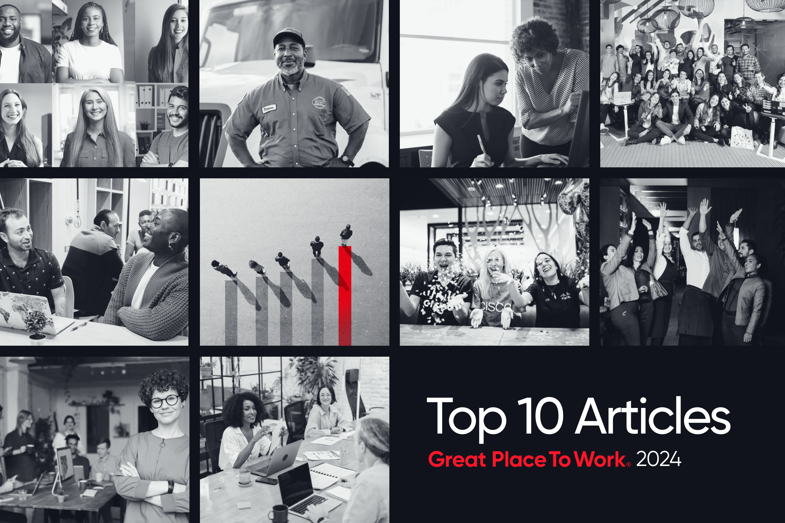 Top 10 Articles of 2024: Psychological Safety, AI, and Employee Survey Tips