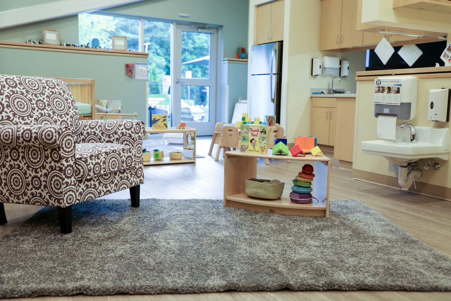 A glimpse inside one of our Bright Horizons child care centers. 
