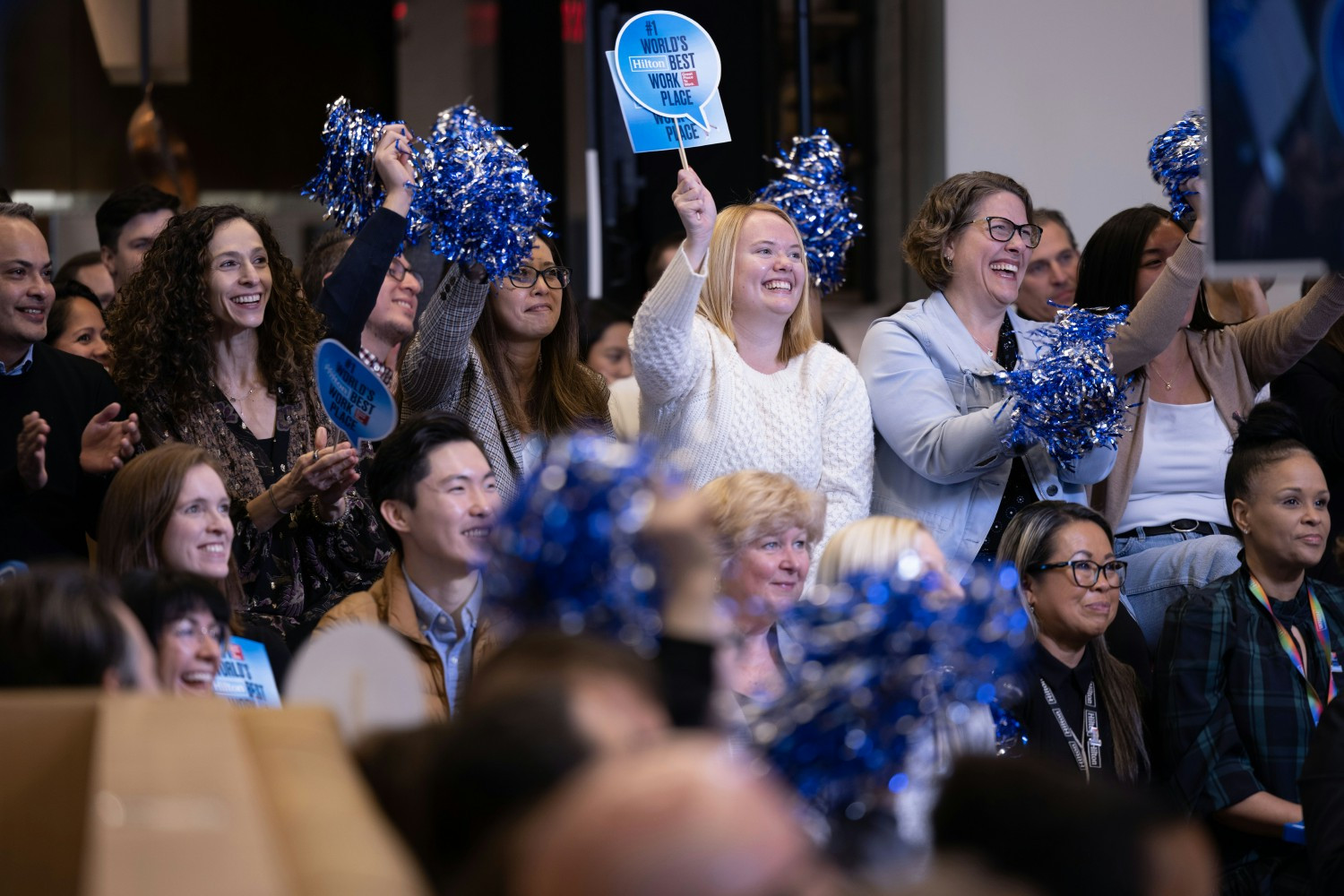 Recognizing our Team Members is a cornerstone of Hilton’s culture, which is essential for fostering a #GPTW.