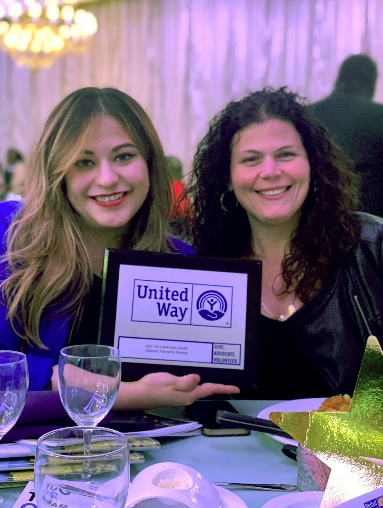 Adams has been a recipient of United Way of the Dutchess-Orange Region's Top Campaign Award for 3 years in a row.