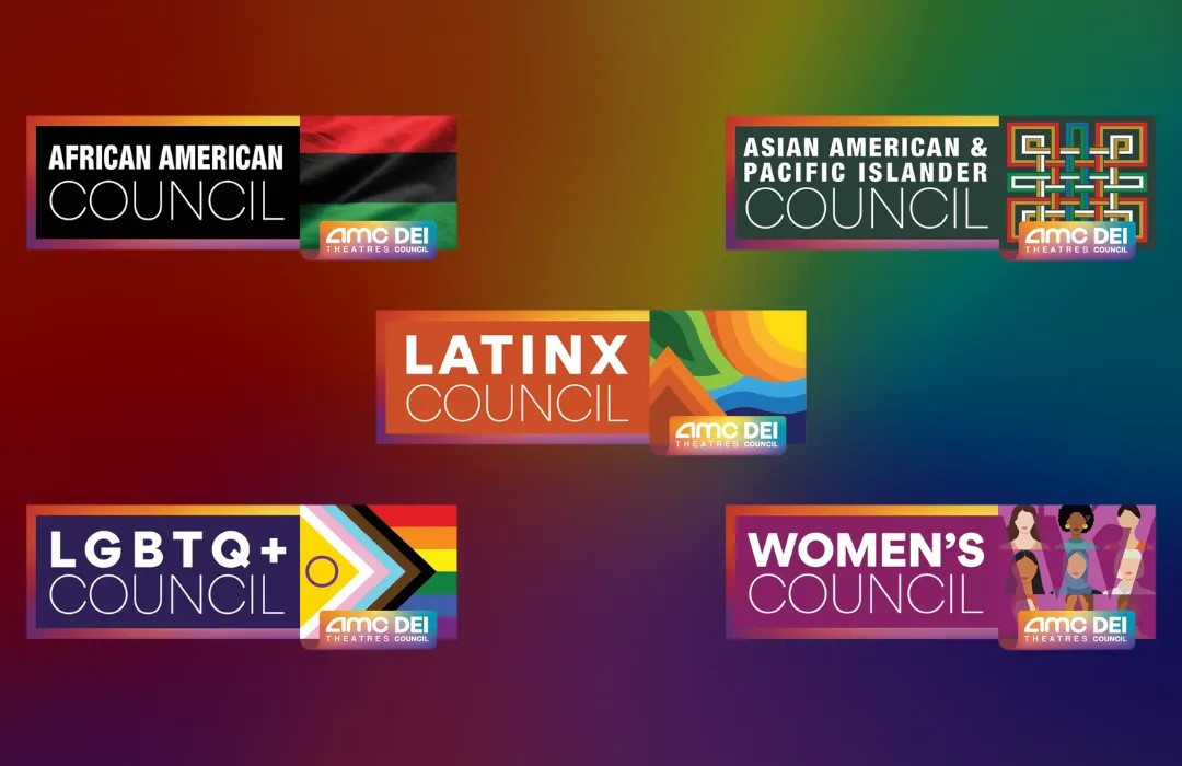 AMC has 5 DEI councils that are most representative of the largest diverse communities in our workforce.