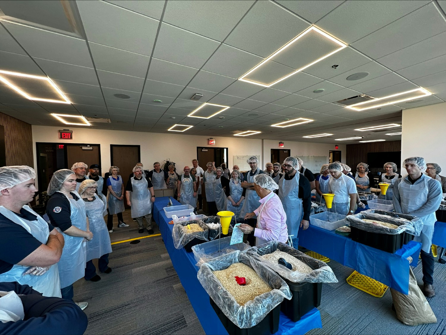 No Child Hungry meal packing event at the Scottsdale Corporate office 