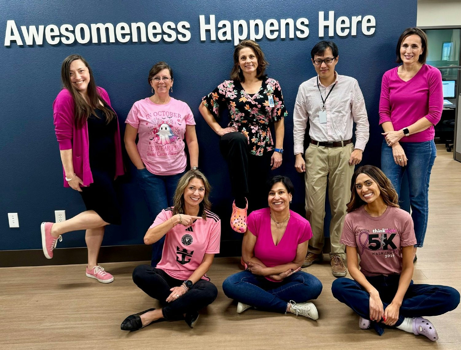 Think Pink Day! We celebrate various awareness and theme days throughout the year, promoting fun and meaningful causes.