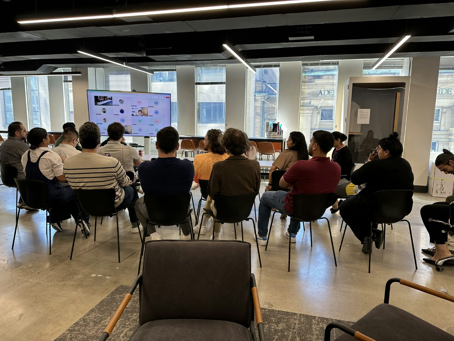 Thentia bi-weekly all hands, every two weeks weeks we hear from a different team on what they are working on. 