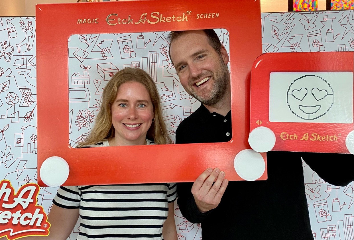 Spin Master celebrates Etch-A-Sketch's 60th birthday, honoring the classic toy that's been a draw since 1960.