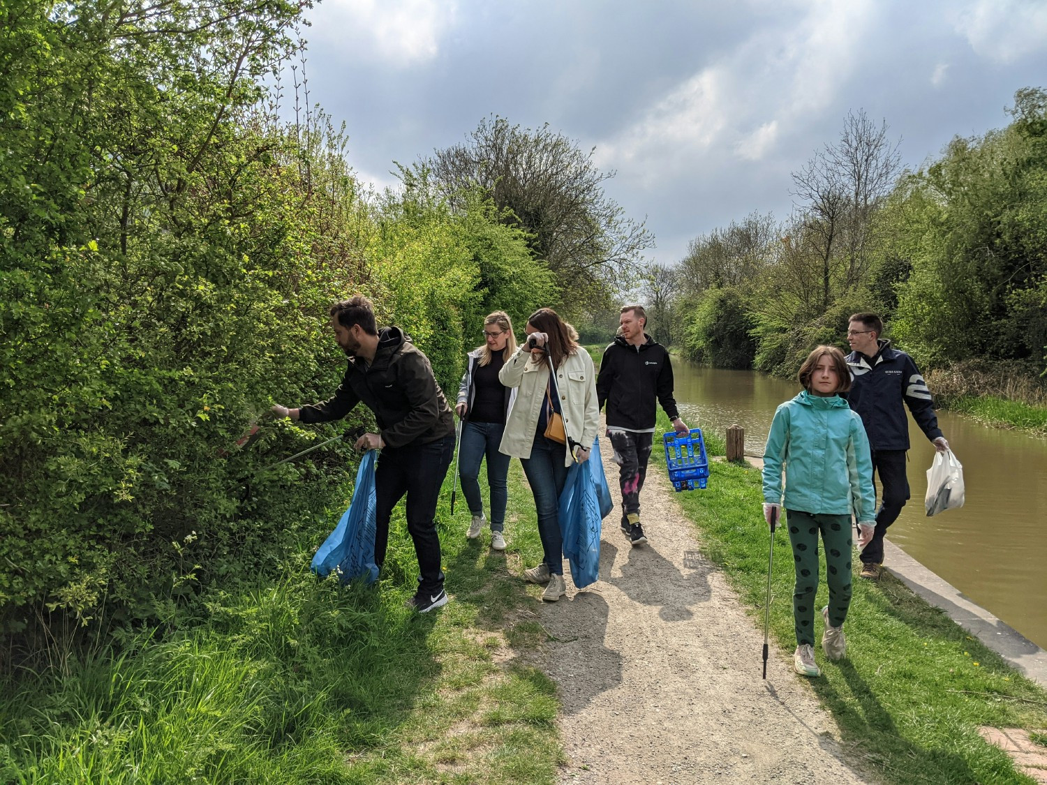 Annual Earth Day litter pick in our local communities