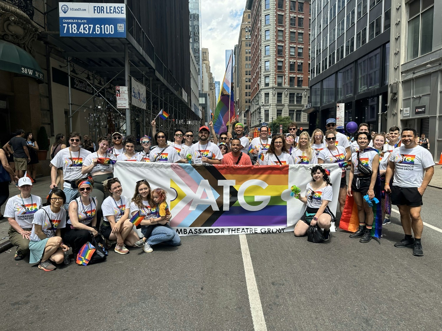 NYC Pride Parade participants, 2023