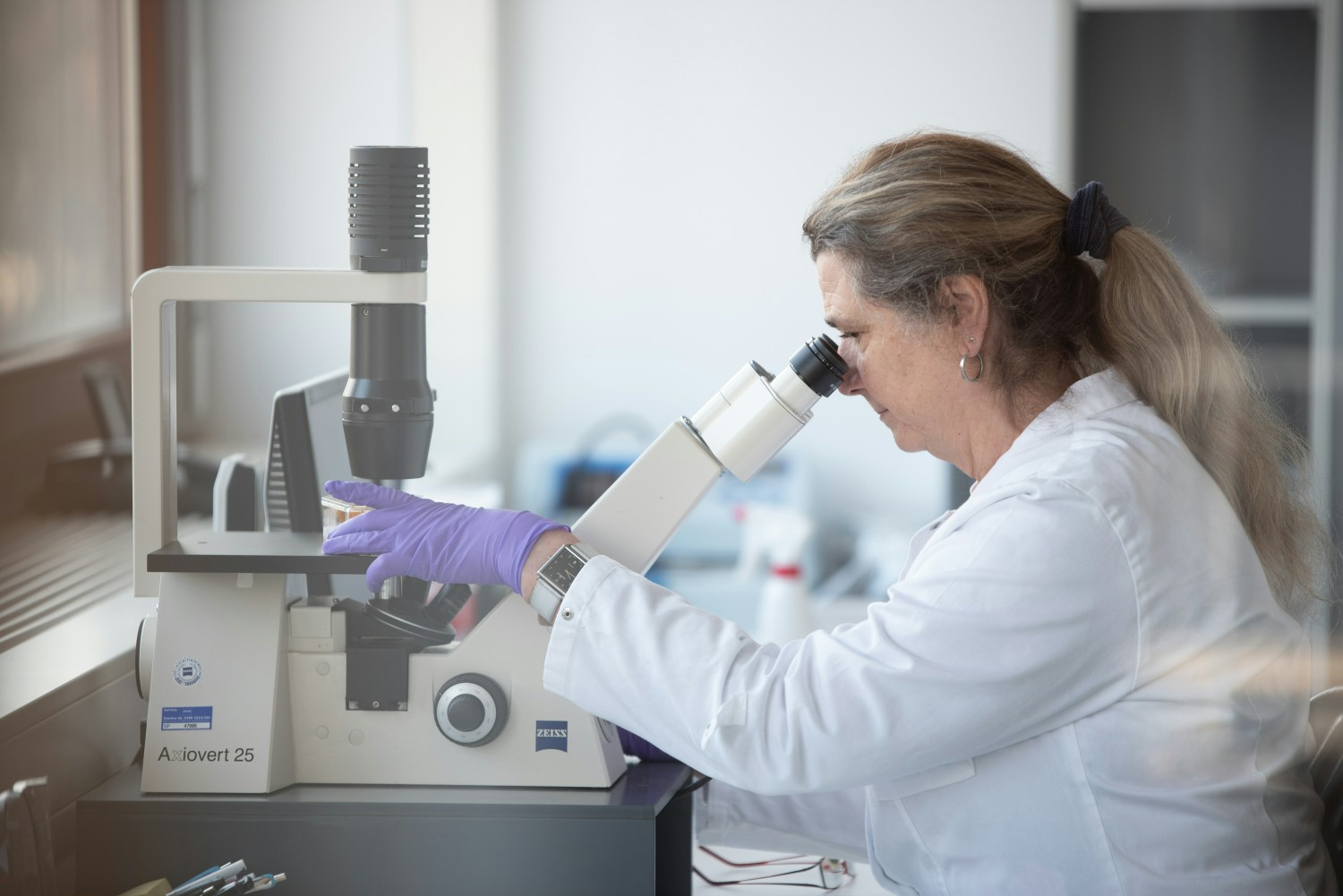 Silence scientist working in the company’s Berlin laboratory