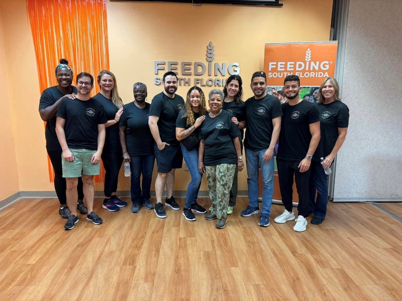 Our colleagues are passionate about giving back to the communities we work in – volunteering at Feeding Florida