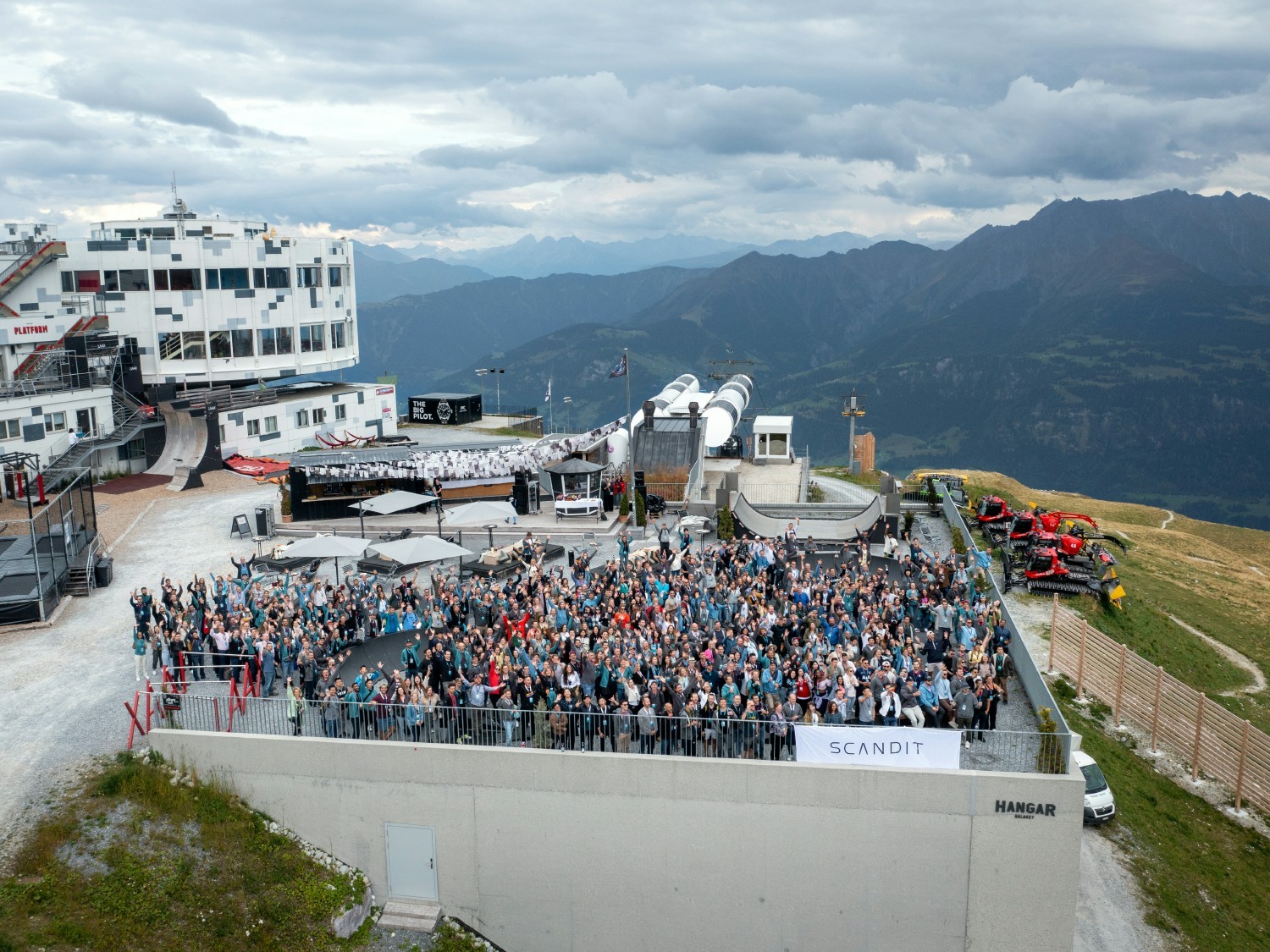 Global Team Outing in  - Galaaxy Main Station - Laax