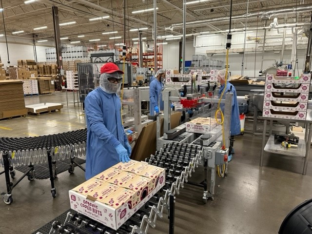 Focused teamwork in the beetroot factory, where quality meets efficiency