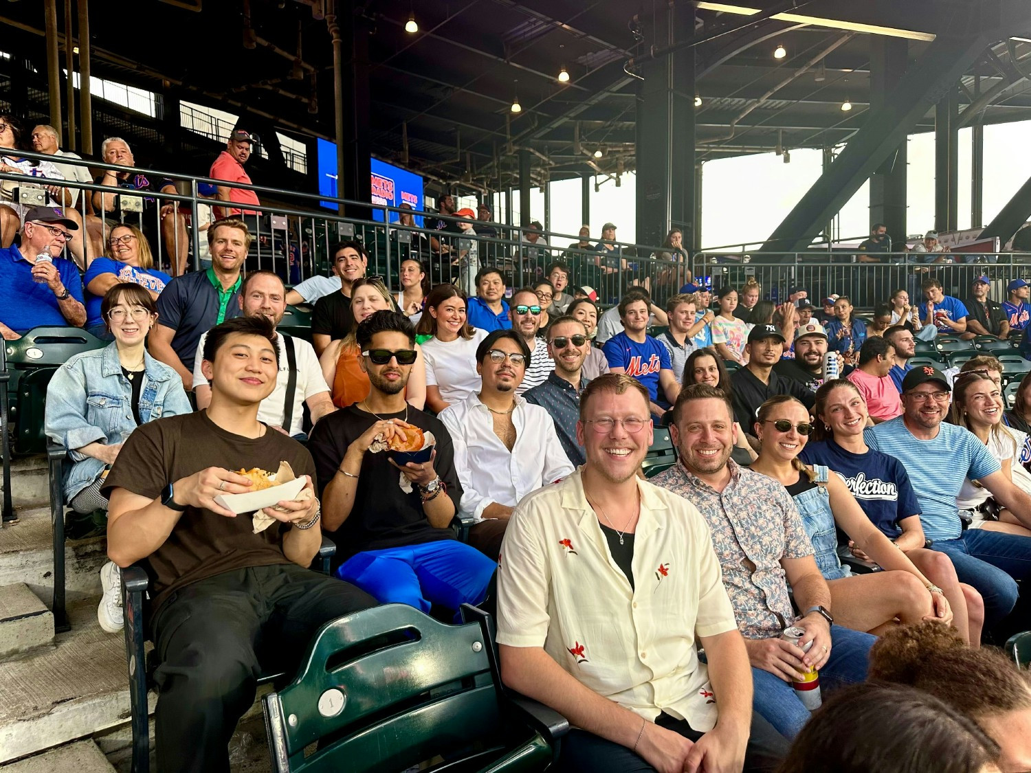 Summer outing at our annual Baseball game - Mets vs. Braves