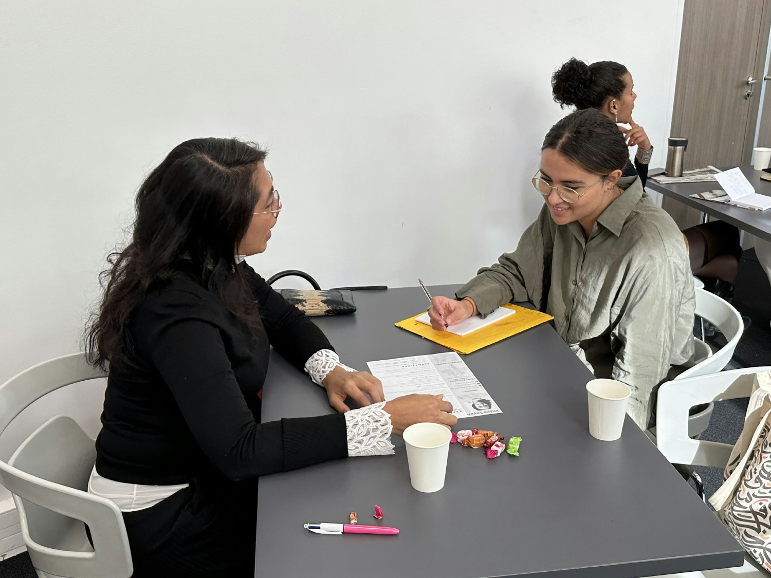 Atelier de mentoring de jeunes diplomés avec l'association NQT