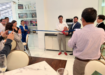 Ribbon-cutting of a new Design and Technology Center in Mexico which expands onsite collaboration with customers