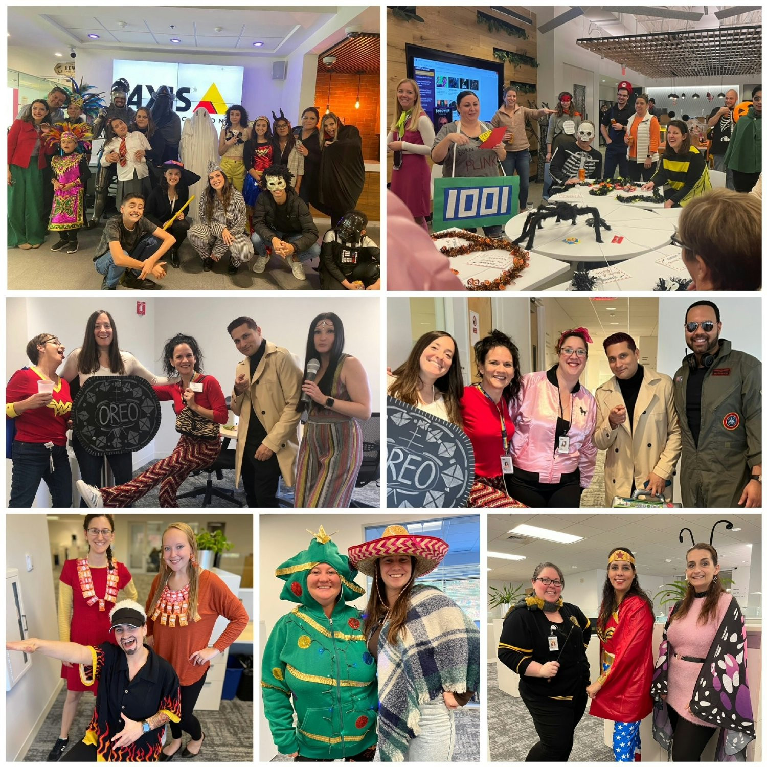 Halloween is one of our favorite holidays. We have a big party and everyone goes all out on their costumes!