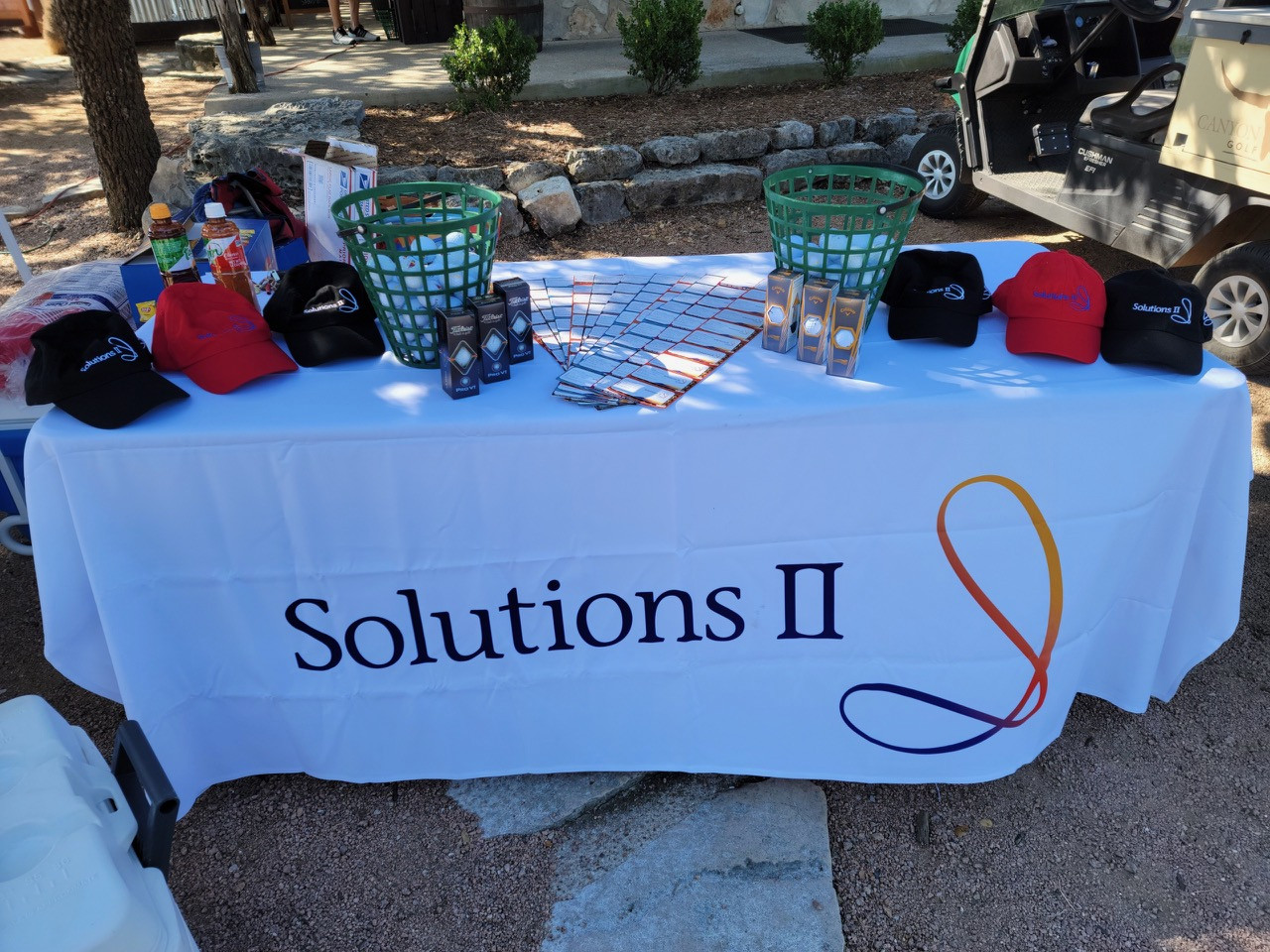 Solutions II at a Golf Tournament