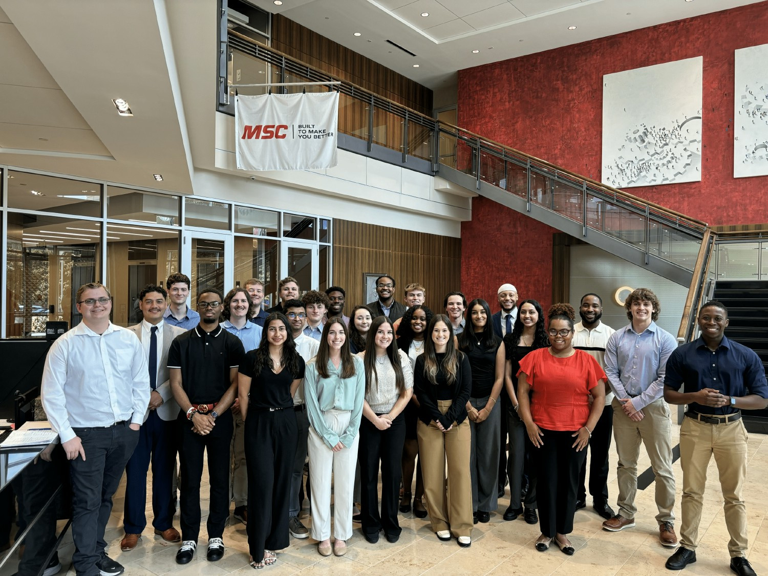 MSC’s Intern Cohort for 2024 in Davidson, N.C.