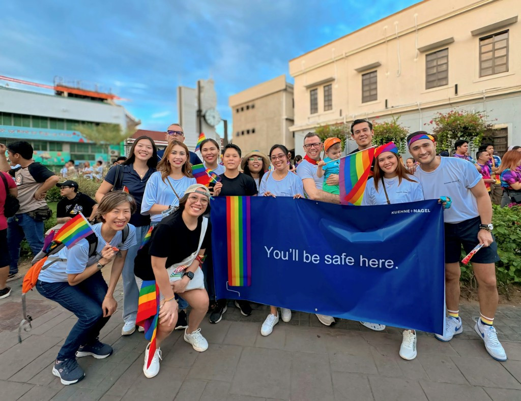 KNGS Cebu joined the Cebu Pride March, with employees and leaders proudly walking through the streets of Cebu.