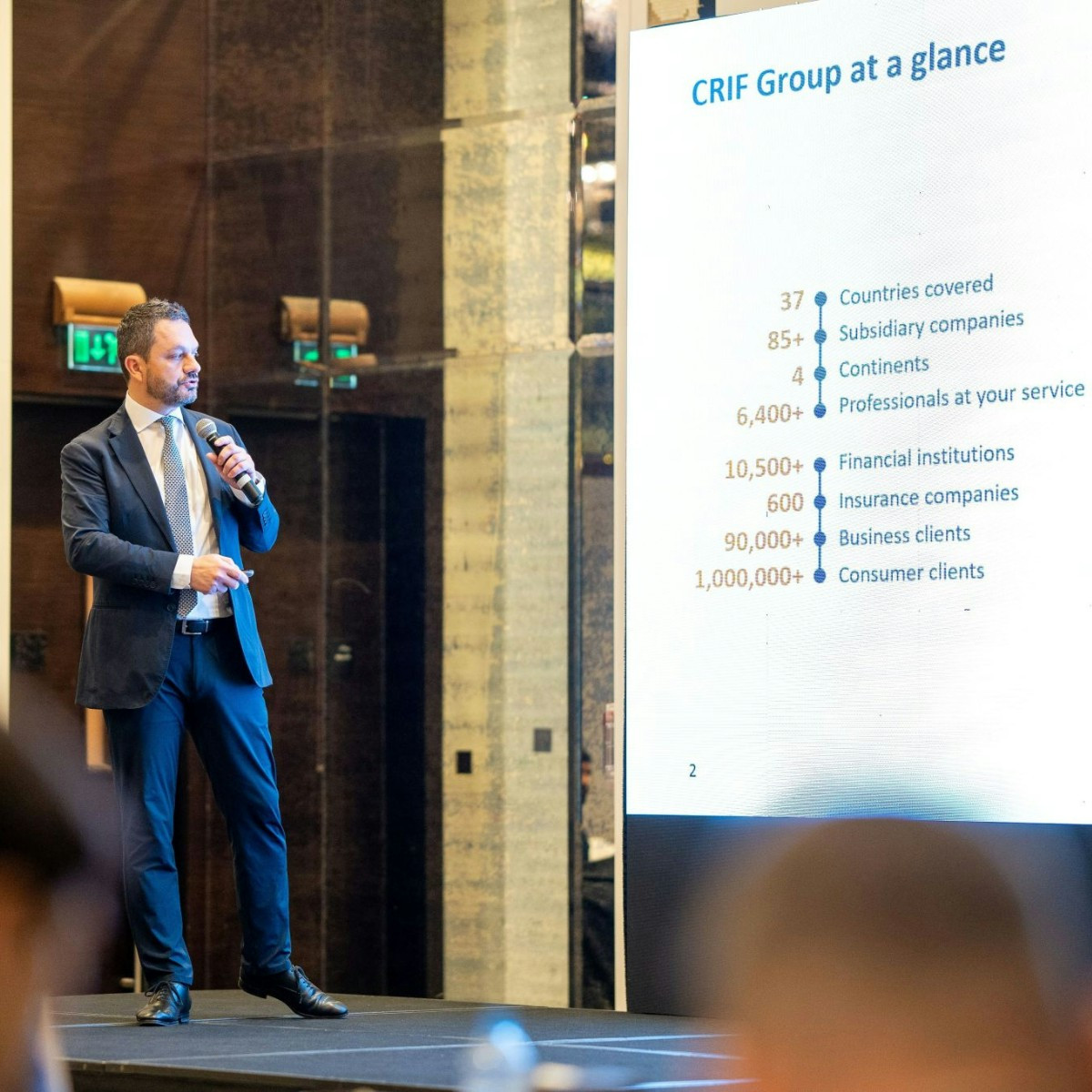 CRIF Ratings’s director Luca D’Amico takes part in the the Middle East ESG Reporting & Data Summit