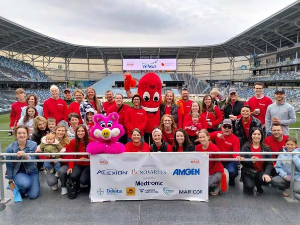 United by purpose, our Miromatrix team walked together in support of kidney health and our local community.