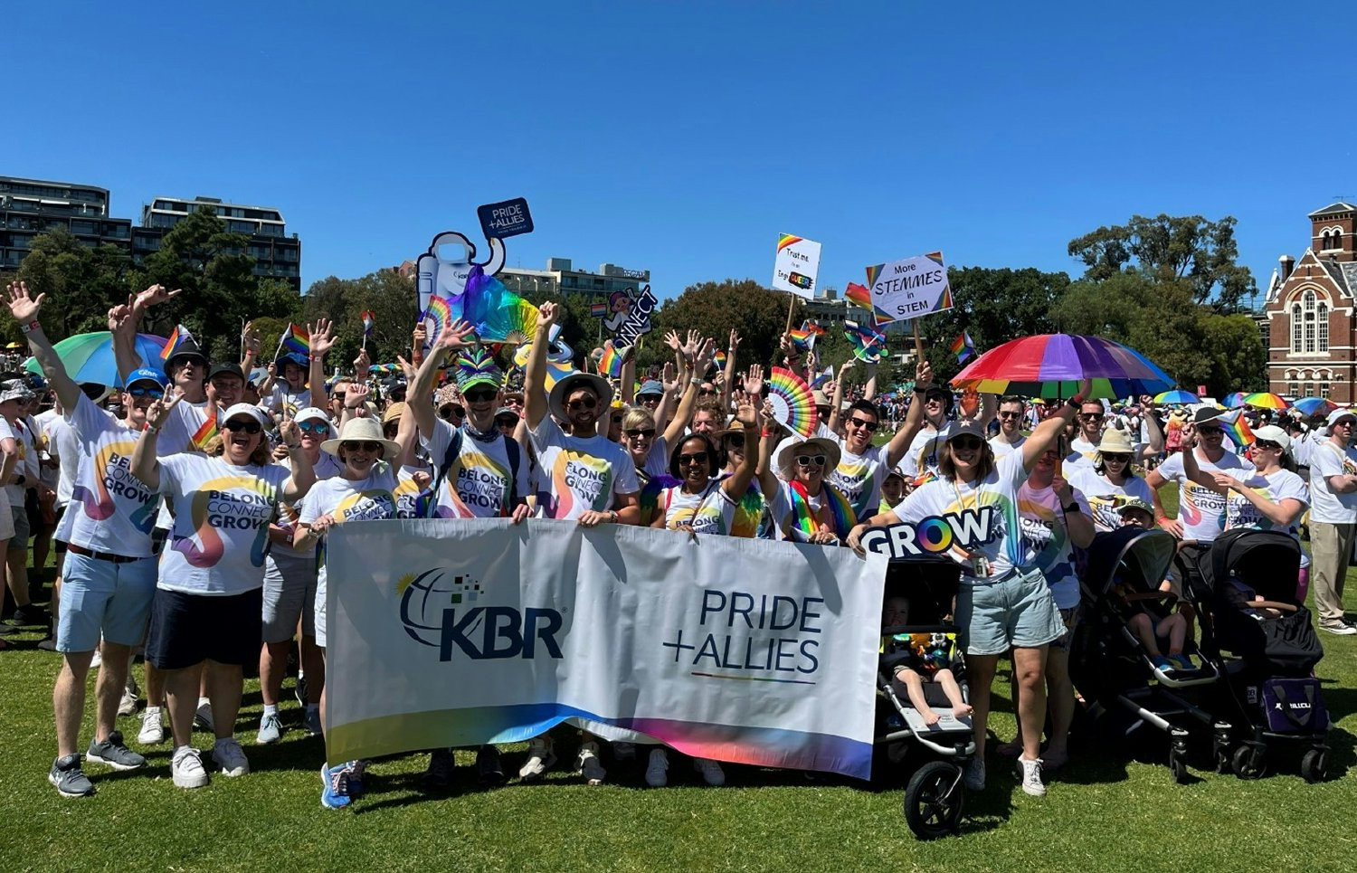 KBR Pride March in Melbourne