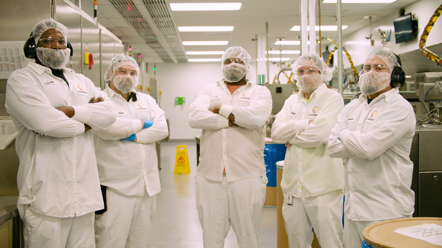 Employees hard at work at our gummy manufacturing plant in Opelika, Alabama.