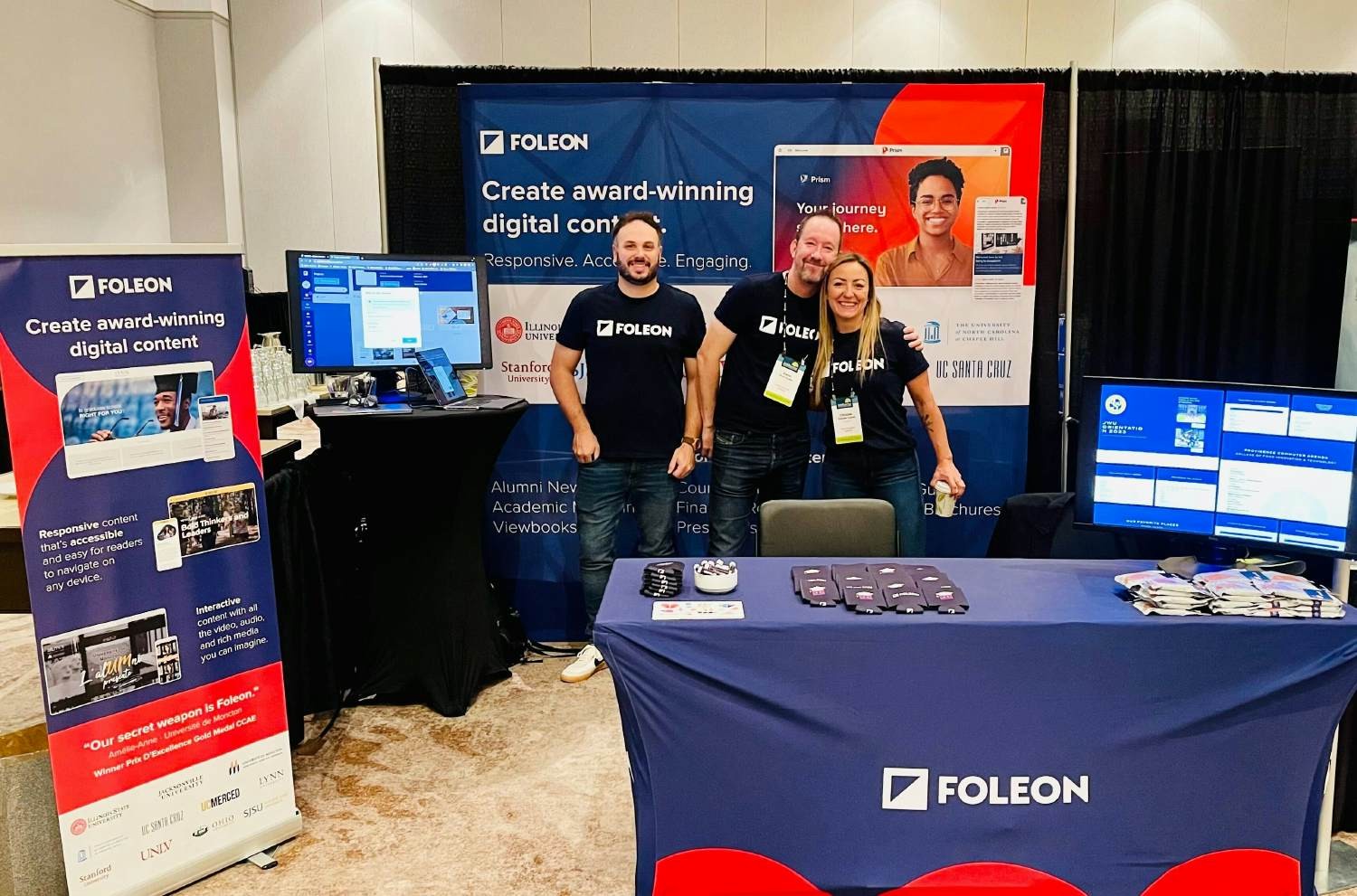 Foleon’s first Sales/CS event in nearly 2 years, boosting our brand and getting in front of our customers.