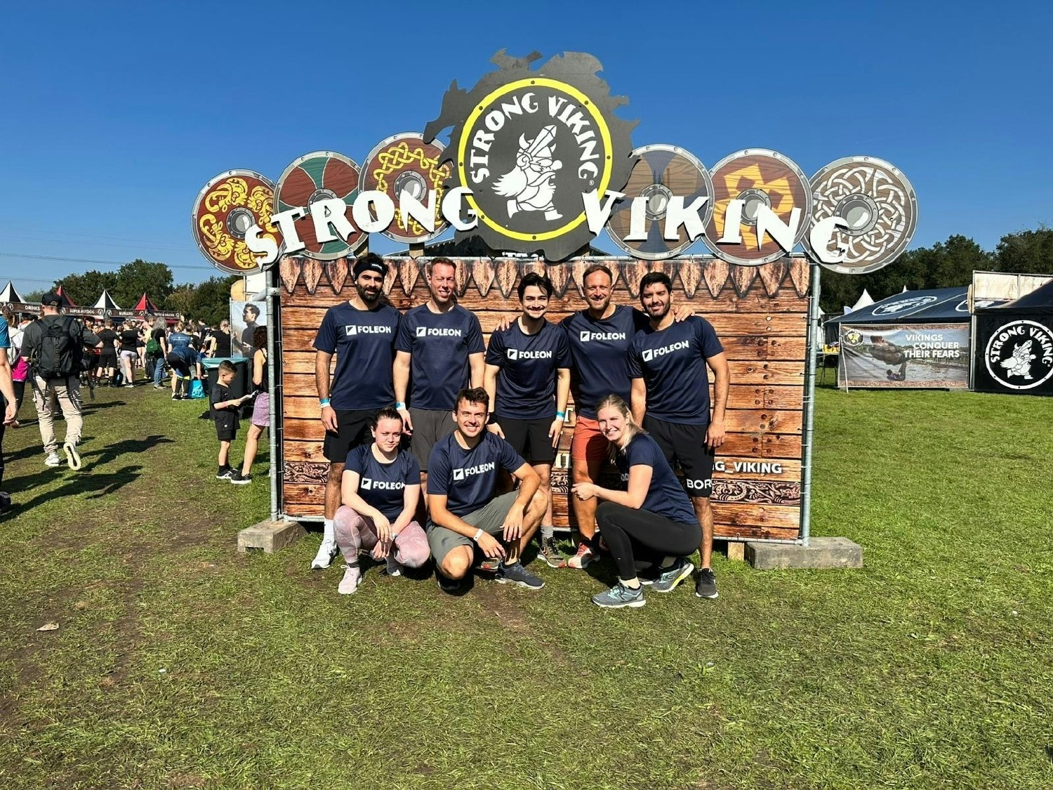 Strong Viking Run: The team embodies teamwork, resilience, and the thrill of achievement in every challenge!