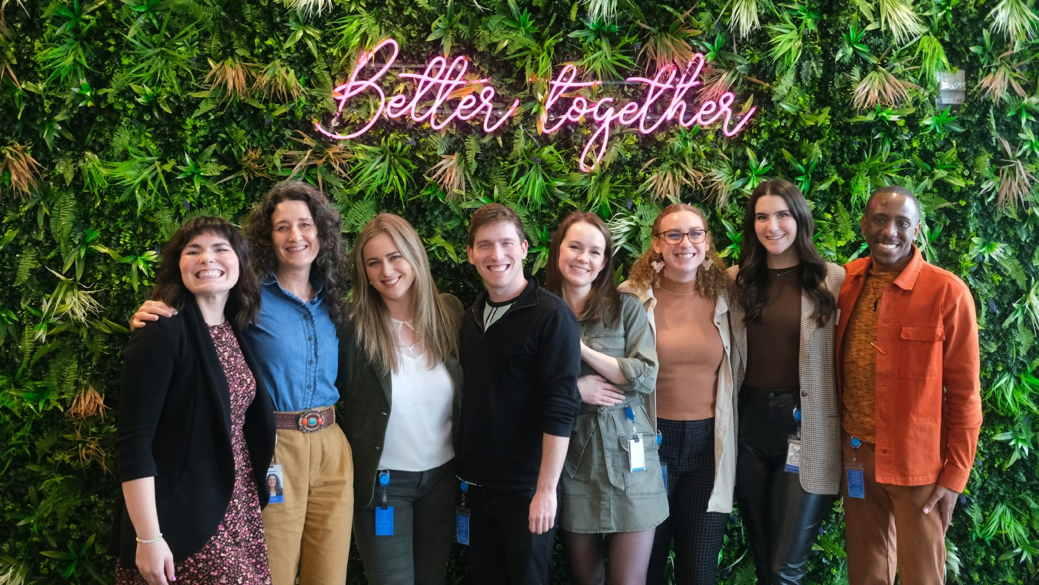 Boxers are better together at our main headquarters in Redwood City, California.