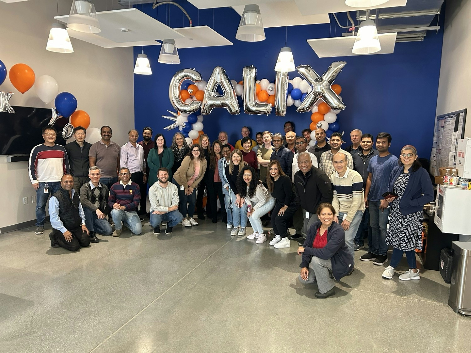 Celebrating Employee Appreciation Day 2024 at Calix headquarters