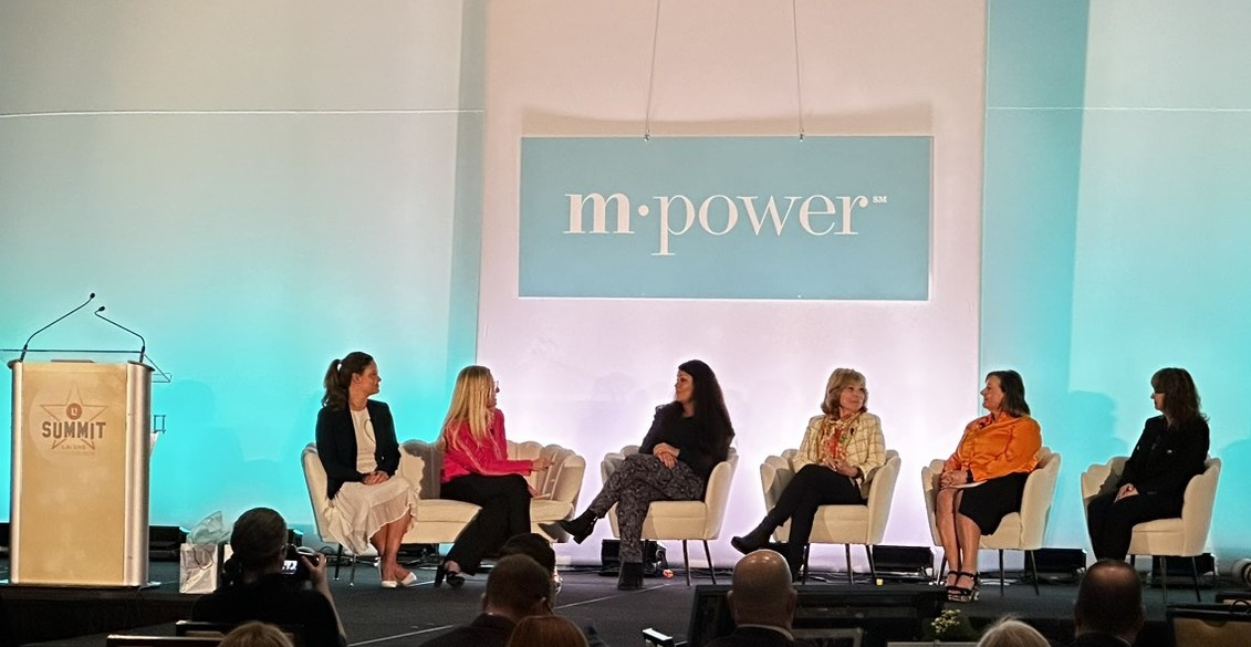 M-Power Event - with our President, Tamra Rieger, on the panel (2nd from the right)