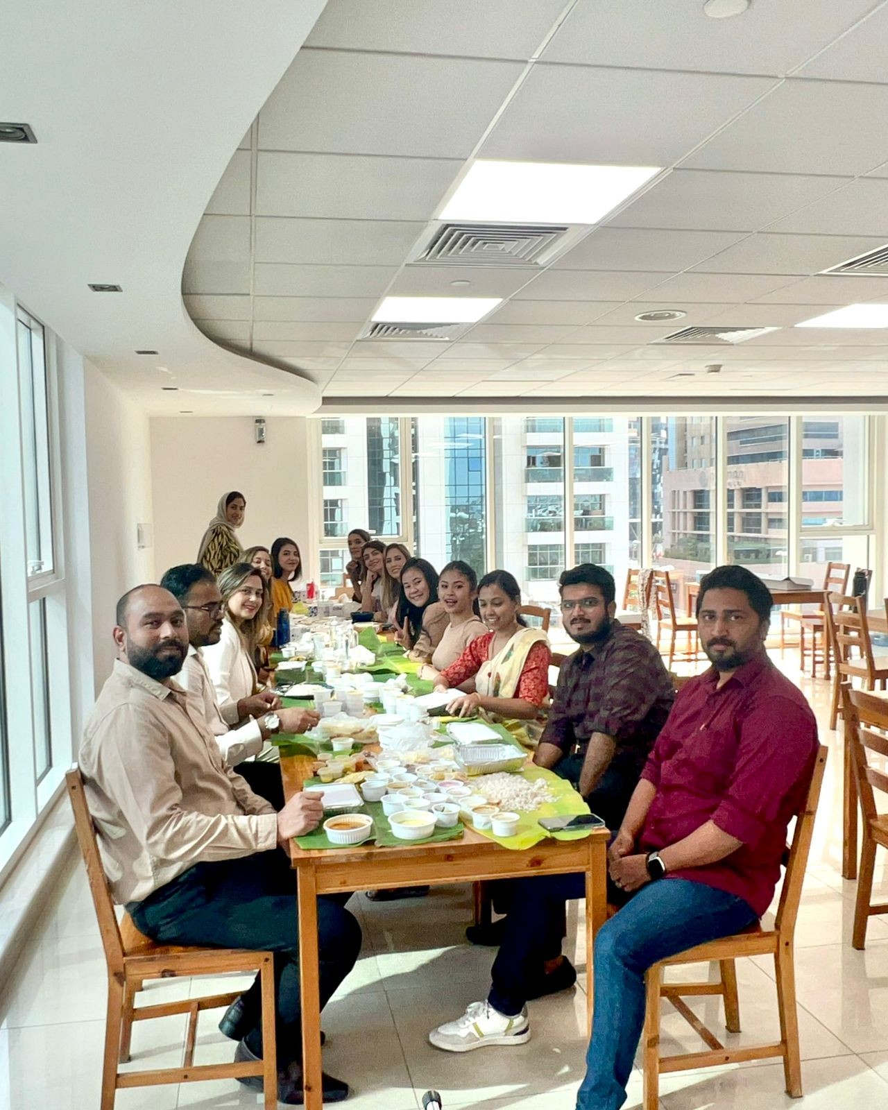 Harvest Festival, lunch treat for all in UAE office