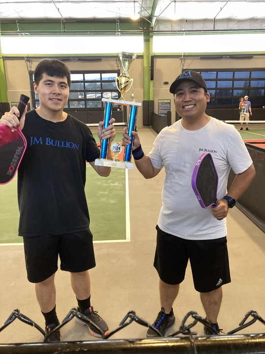 Our 2024 Pickleball Tournament winners!