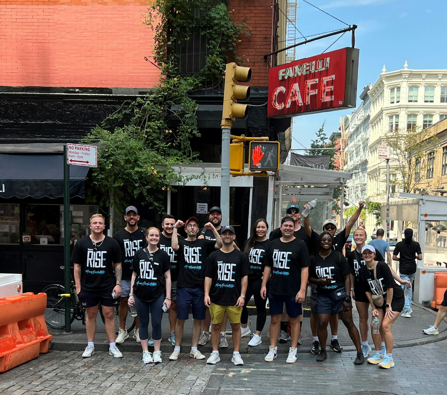 Rise Day 2023 - Our team walked 20 km (around 12 miles) around NYC to fundraise for our charity.