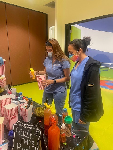 We are popping with appreciation for our team members with a delicious pop corn bar.
