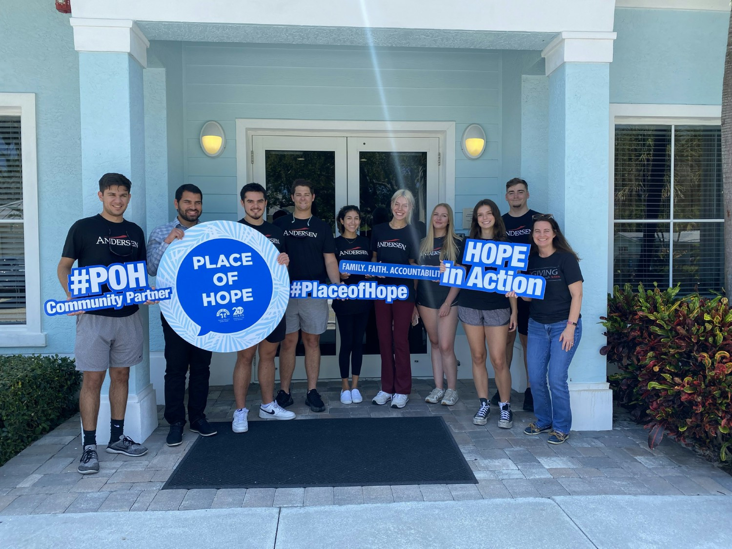 West Palm Beach office volunteer event at Place of Hope