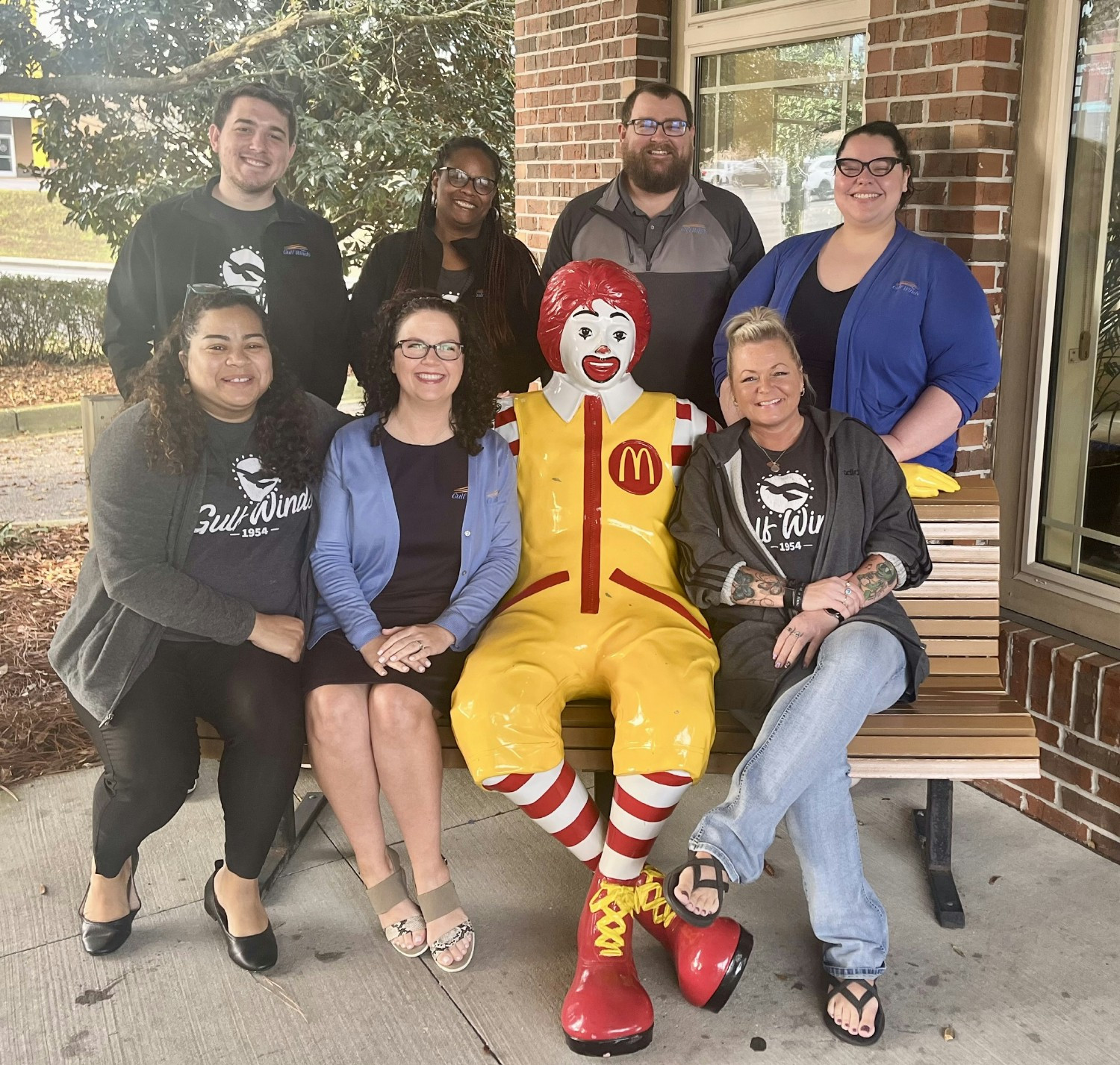 Our team volunteering at the Ronald McDonald House.